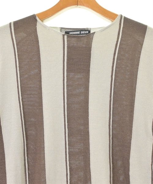 COMME des GARCONS HOMME DEUX（コムデギャルソンオムドゥ）ニット・セーター グレー サイズ:L メンズ/2200500453162