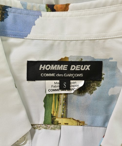 COMME des GARCONS HOMME DEUX（コムデギャルソンオムドゥ）カジュアルシャツ 白 サイズ:S メンズ/2200500453209