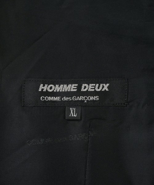 COMME des GARCONS HOMME DEUX（コムデギャルソンオムドゥ）カジュアルシャツ 黒 サイズ:XL メンズ/2200483489059