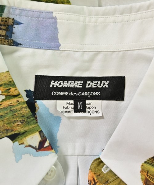 COMME des GARCONS HOMME DEUX（コムデギャルソンオムドゥ）カジュアルシャツ 白 サイズ:M メンズ/2200485314076