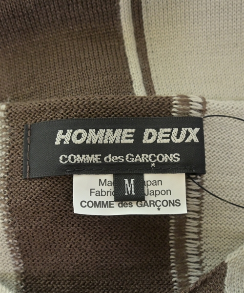 COMME des GARCONS HOMME DEUX（コムデギャルソンオムドゥ）ニット・セーター グレー サイズ:M メンズ/2200488202189
