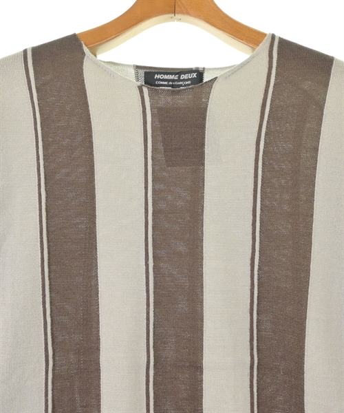 COMME des GARCONS HOMME DEUX（コムデギャルソンオムドゥ）ニット・セーター グレー サイズ:M メンズ/2200488202189