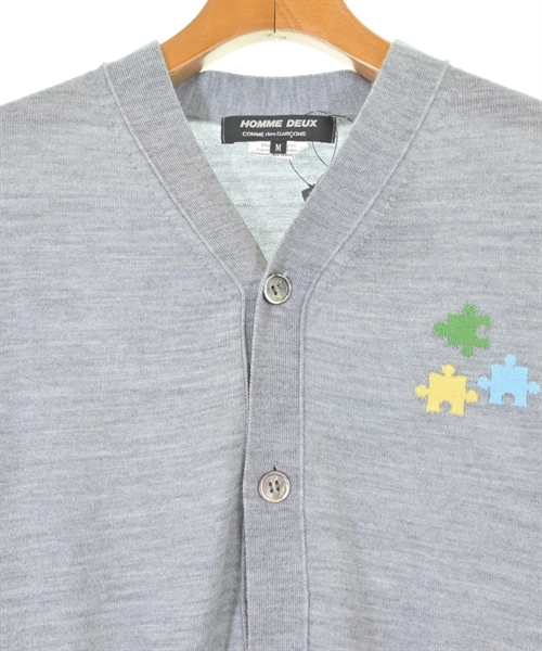 COMME des GARCONS HOMME DEUX（コムデギャルソンオムドゥ）カーディガン グレー サイズ:M メンズ/2200489660025