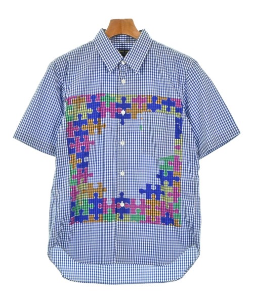 COMME des GARCONS HOMME DEUX(コムデギャルソンオムドゥ)カジュアルシャツ 青 サイズ:XS/2200489660131