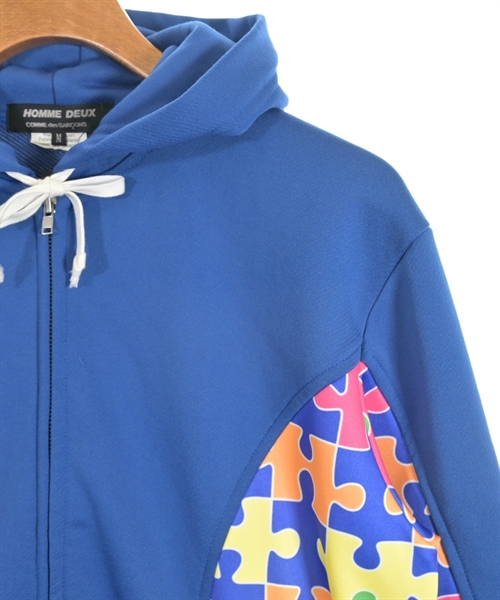 COMME des GARCONS HOMME DEUX（コムデギャルソンオムドゥ）パーカー 青 サイズ:M メンズ/2200485619096
