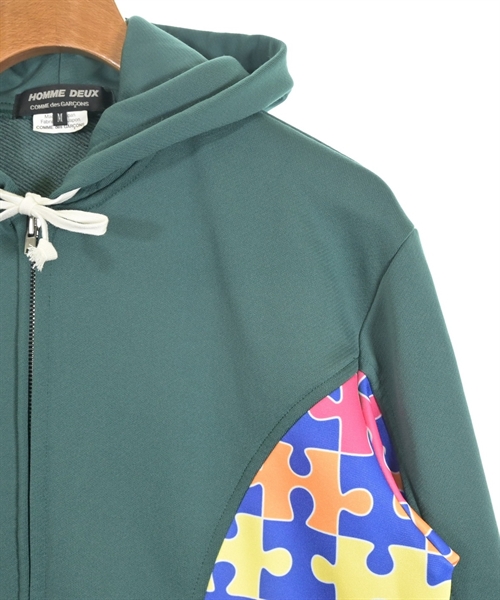 COMME des GARCONS HOMME DEUX（コムデギャルソンオムドゥ）パーカー 緑 サイズ:M メンズ/2200485619102