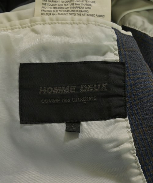 COMME des GARCONS HOMME DEUX（コムデギャルソンオムドゥ）テーラードジャケット グレー サイズ:S メンズ/2200554075013