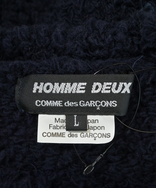 COMME des GARCONS HOMME DEUX（コムデギャルソンオムドゥ）ニット・セーター 紺 サイズ:L メンズ/2200560016086