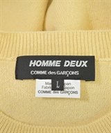 COMME des GARCONS HOMME DEUX（コムデギャルソンオムドゥ）ニット・セーター 黄 サイズ:L メンズ/2200558738204