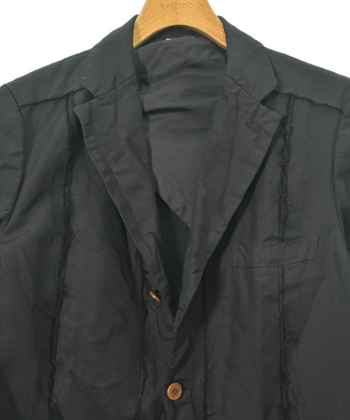 COMME des GARCONS HOMME DEUX（コムデギャルソンオムドゥ）テーラードジャケット 黒 サイズ:L メンズ/2200634671067