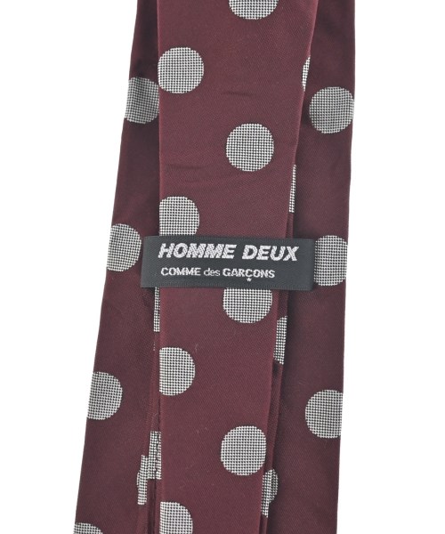 COMME des GARCONS HOMME DEUX（コムデギャルソンオムドゥ）ネクタイ 赤 サイズ:- メンズ/2200621171211
