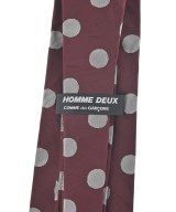 COMME des GARCONS HOMME DEUX（コムデギャルソンオムドゥ）ネクタイ 赤 サイズ:- メンズ/2200621171211
