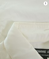 COMME des GARCONS HOMME DEUX（コムデギャルソンオムドゥ）カジュアルシャツ 白 サイズ:S メンズ/2200636355026