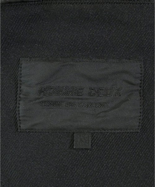 COMME des GARCONS HOMME DEUX（コムデギャルソンオムドゥ）カジュアルジャケット 黒 サイズ:XS メンズ/2200636442108