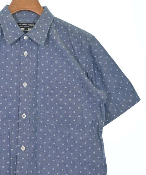 COMME des GARCONS HOMME DEUX（コムデギャルソンオムドゥ）カジュアルシャツ 青 サイズ:S メンズ/2200621406146