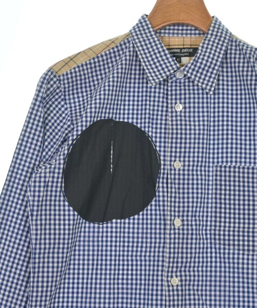COMME des GARCONS HOMME DEUX（コムデギャルソンオムドゥ）カジュアルシャツ 青 サイズ:XS メンズ/2200621406153
