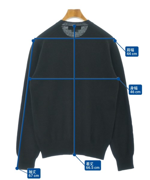 COMME des GARCONS HOMME DEUX（コムデギャルソンオムドゥ）ニット・セーター 黒 サイズ:M メンズ/2200637235105