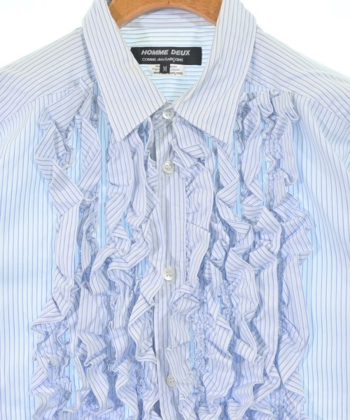 COMME des GARCONS HOMME DEUX（コムデギャルソンオムドゥ）カジュアルシャツ 白 サイズ:M メンズ/2200609208175