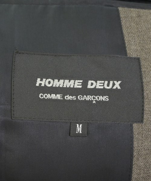 COMME des GARCONS HOMME DEUX（コムデギャルソンオムドゥ）テーラードジャケット グレー サイズ:M メンズ/2200638295016