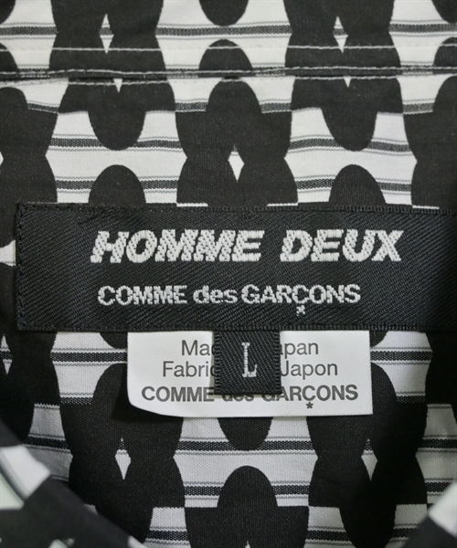 COMME des GARCONS HOMME DEUX（コムデギャルソンオムドゥ）カジュアルシャツ 白 サイズ:L メンズ/2200201500035
