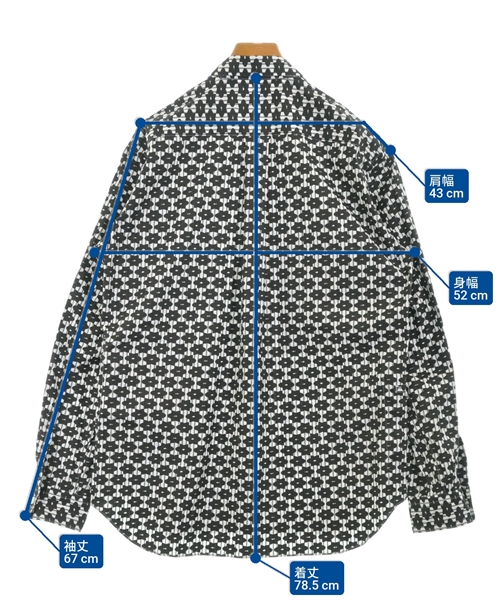 COMME des GARCONS HOMME DEUX（コムデギャルソンオムドゥ）カジュアルシャツ 白 サイズ:L メンズ/2200201500035