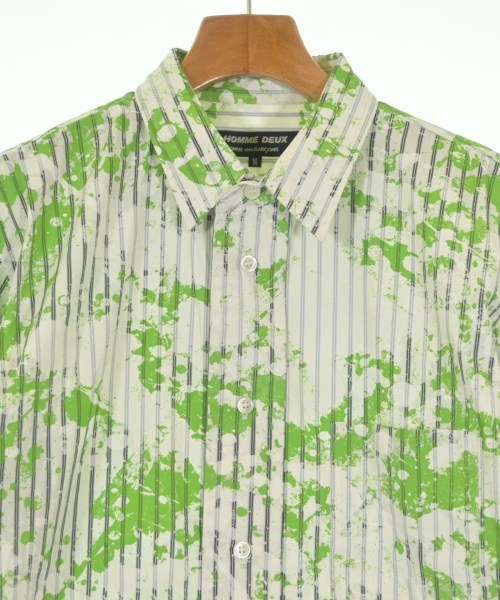 COMME des GARCONS HOMME DEUX（コムデギャルソンオムドゥ）カジュアルシャツ 白 サイズ:M メンズ/2200638486391