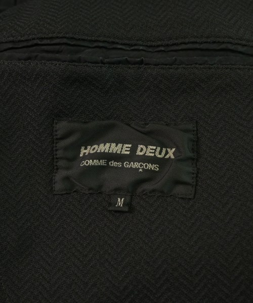 COMME des GARCONS HOMME DEUX（コムデギャルソンオムドゥ）ジャケット 黒 サイズ:M メンズ/2200638544022