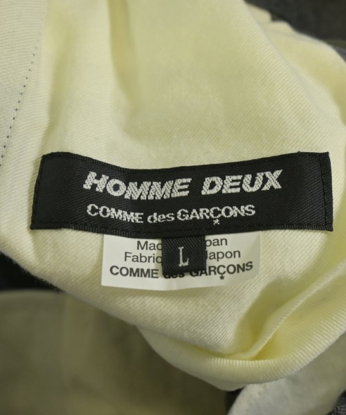 COMME des GARCONS HOMME DEUX（コムデギャルソンオムドゥ）スラックス グレー サイズ:L メンズ/2200640550028
