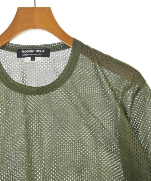 COMME des GARCONS HOMME DEUX（コムデギャルソンオムドゥ）Tシャツ・カットソー カーキ サイズ:L メンズ/2200640550042