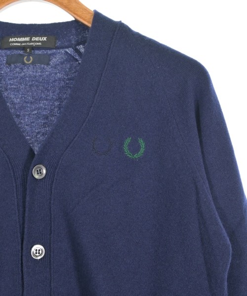 COMME des GARCONS HOMME DEUX（コムデギャルソンオムドゥ）カーディガン 紺 サイズ:S メンズ/2200638262087