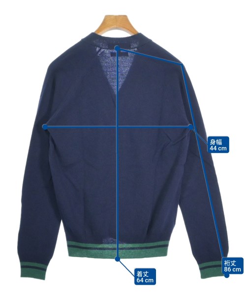 COMME des GARCONS HOMME DEUX（コムデギャルソンオムドゥ）カーディガン 紺 サイズ:S メンズ/2200638262087