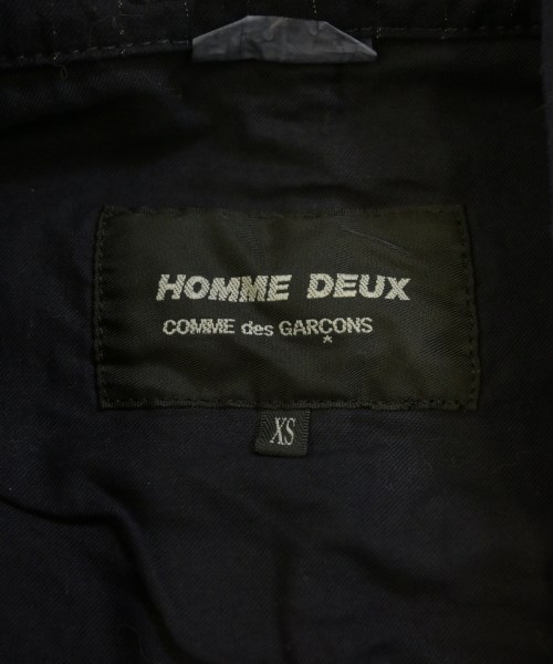 COMME des GARCONS HOMME DEUX（コムデギャルソンオムドゥ）カジュアルジャケット 紺 サイズ:XS メンズ/2200638262513