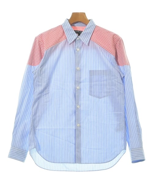 COMME des GARCONS HOMME DEUX(コムデギャルソンオムドゥ)カジュアルシャツ 青 サイズ:M/2200640835026