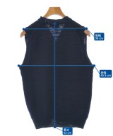 COMME des GARCONS HOMME DEUX（コムデギャルソンオムドゥ）ベスト 紺 サイズ:S メンズ/2200622189031