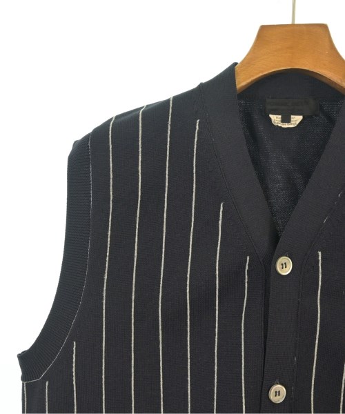 COMME des GARCONS HOMME DEUX（コムデギャルソンオムドゥ）ベスト 紺 サイズ:L メンズ/2200640966010