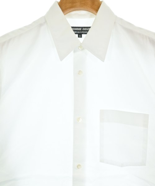 COMME des GARCONS HOMME DEUX（コムデギャルソンオムドゥ）カジュアルシャツ 白 サイズ:XS メンズ/2200640966065