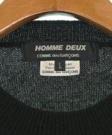 COMME des GARCONS HOMME DEUX（コムデギャルソンオムドゥ）ニット・セーター 黒 サイズ:L メンズ/2200641756054