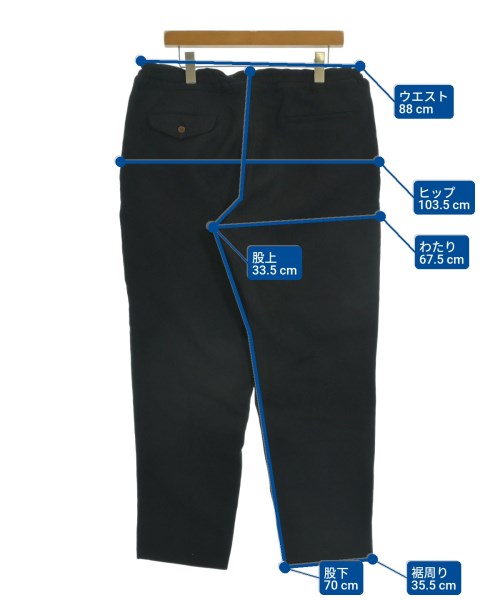 COMME des GARCONS HOMME DEUX（コムデギャルソンオムドゥ）その他 黒 サイズ:L メンズ/2200610964534