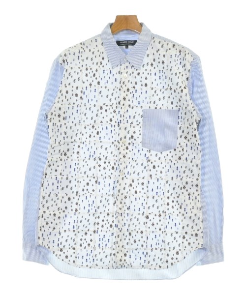 COMME des GARCONS HOMME DEUX(コムデギャルソンオムドゥ)カジュアルシャツ 白 サイズ:L/2200644649100