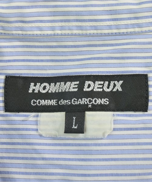 COMME des GARCONS HOMME DEUX（コムデギャルソンオムドゥ）カジュアルシャツ 白 サイズ:L メンズ/2200644649100