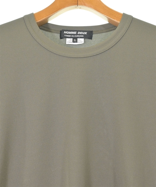 COMME des GARCONS HOMME DEUX（コムデギャルソンオムドゥ）Tシャツ・カットソー カーキ サイズ:XL メンズ/2200598727251