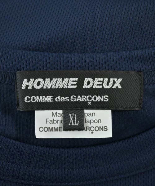 COMME des GARCONS HOMME DEUX（コムデギャルソンオムドゥ）Tシャツ・カットソー 紺 サイズ:XL メンズ/2200598727268