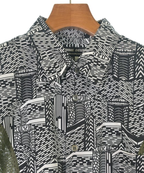 COMME des GARCONS HOMME DEUX（コムデギャルソンオムドゥ）カジュアルシャツ 黒 サイズ:XS メンズ/2200598766052