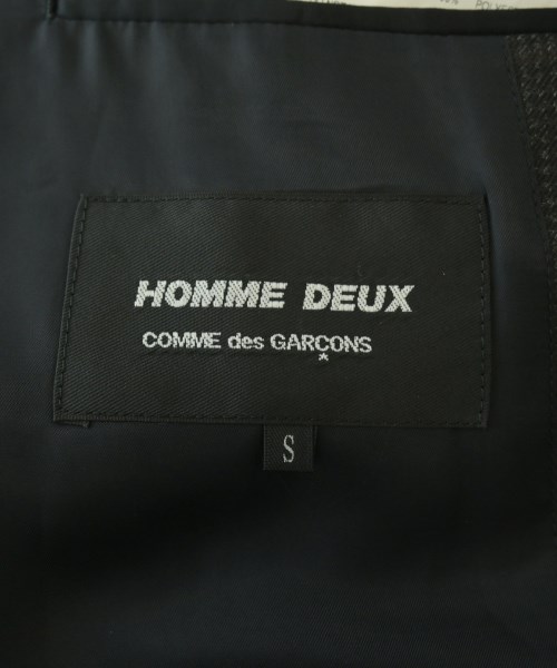 COMME des GARCONS HOMME DEUX（コムデギャルソンオムドゥ）カジュアルジャケット 黒 サイズ:M メンズ/2200598766212