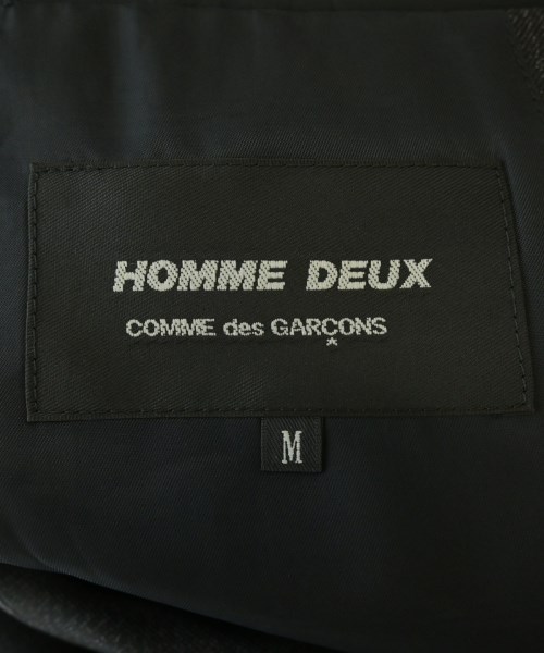 COMME des GARCONS HOMME DEUX（コムデギャルソンオムドゥ）カジュアルジャケット 黒 サイズ:M メンズ/2200598842084