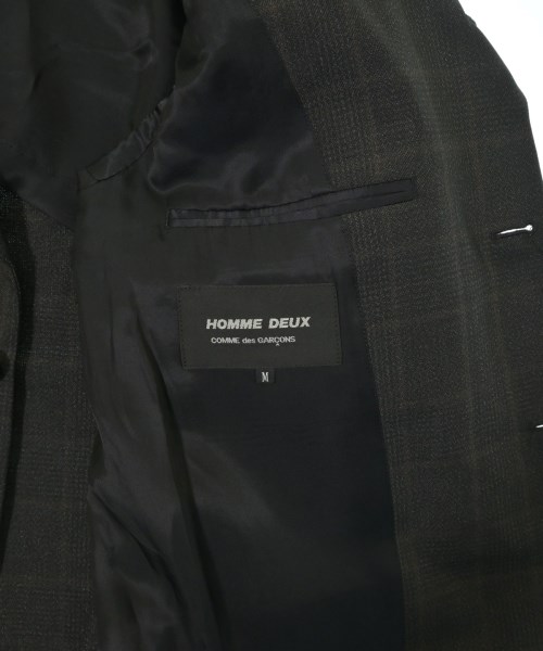 COMME des GARCONS HOMME DEUX（コムデギャルソンオムドゥ）カジュアルジャケット 黒 サイズ:M メンズ/2200598842084