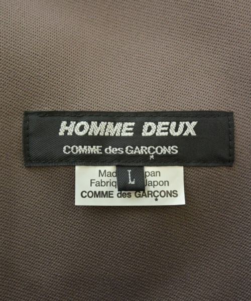 COMME des GARCONS HOMME DEUX（コムデギャルソンオムドゥ）スウェットパンツ 茶 サイズ:L メンズ/2200598875068