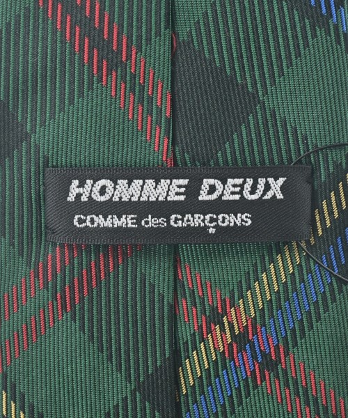 COMME des GARCONS HOMME DEUX（コムデギャルソンオムドゥ）ネクタイ 緑 サイズ:- メンズ/2200599064140