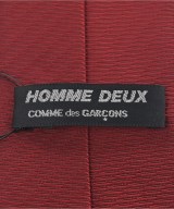 COMME des GARCONS HOMME DEUX（コムデギャルソンオムドゥ）ネクタイ 赤 サイズ:- メンズ/2200599319134