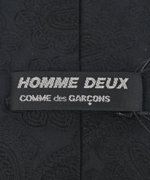 COMME des GARCONS HOMME DEUX（コムデギャルソンオムドゥ）ネクタイ 黒 サイズ:- メンズ/2200599972230